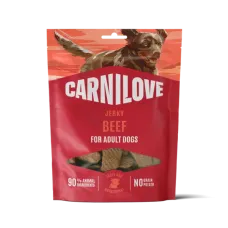 Carnilove Jerky - Beef & Beef Muscle 100g Carnilove Jerky - Beef & Beef Muscle 100g