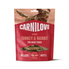 Carnilove Jerky - Turkey & Rabbit 100g Carnilove Jerky - Turkey & Rabbit 100g