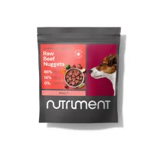 Nutriment Raw Beef Nuggets 1kg Nutriment Raw Beef Nuggets 1kg