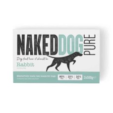Naked Dog Pure Rabbit 2x500g Naked Dog Pure Rabbit 2x500g