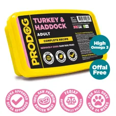 Pro Dog Raw Complete Turkey & Haddock 500g 