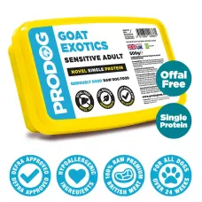 Pro Dog Raw Exotics - Goat 500g 