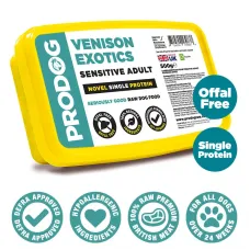 Pro Dog Exotics - Venison 500g 