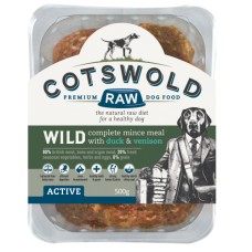 Cotswold Raw Wild Range - Duck & Venison 1kg Cotswold Raw Wild Range - Duck & Venison 1kg