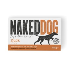 Naked Dog Original Duck 2x500g Naked Dog Original Duck 2x500g