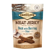Carnilove Jerky - Duck & Herring Fillet 100g 