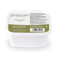 Purrform Chicken with Ground Bone, Liver, Heart & Gizzard 450g Purrform Chicken with Ground Bone, Liver, Heart & Gizzard 450g