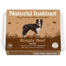 Natural Instinct - Simply Raw Beef 1kg Natural Instinct - Simply Raw Beef 1kg