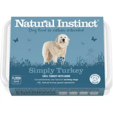 Natural Instinct - Simply Raw Turkey 2x500g