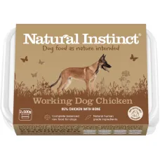 Natural Instinct - Working Dog Chicken 2x500g Natural Instinct - Working Dog Chicken 2x500g