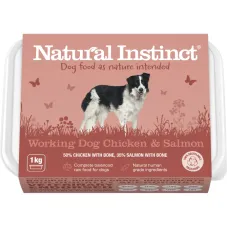 Natural Instinct - Working Chicken & Salmon 2x500g 