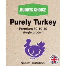 Buddy's Choice Pure Turkey Box 12x 454g
