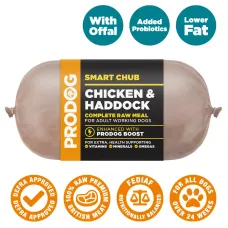 Pro Dog Raw Core Chub Chicken & Haddock 450g