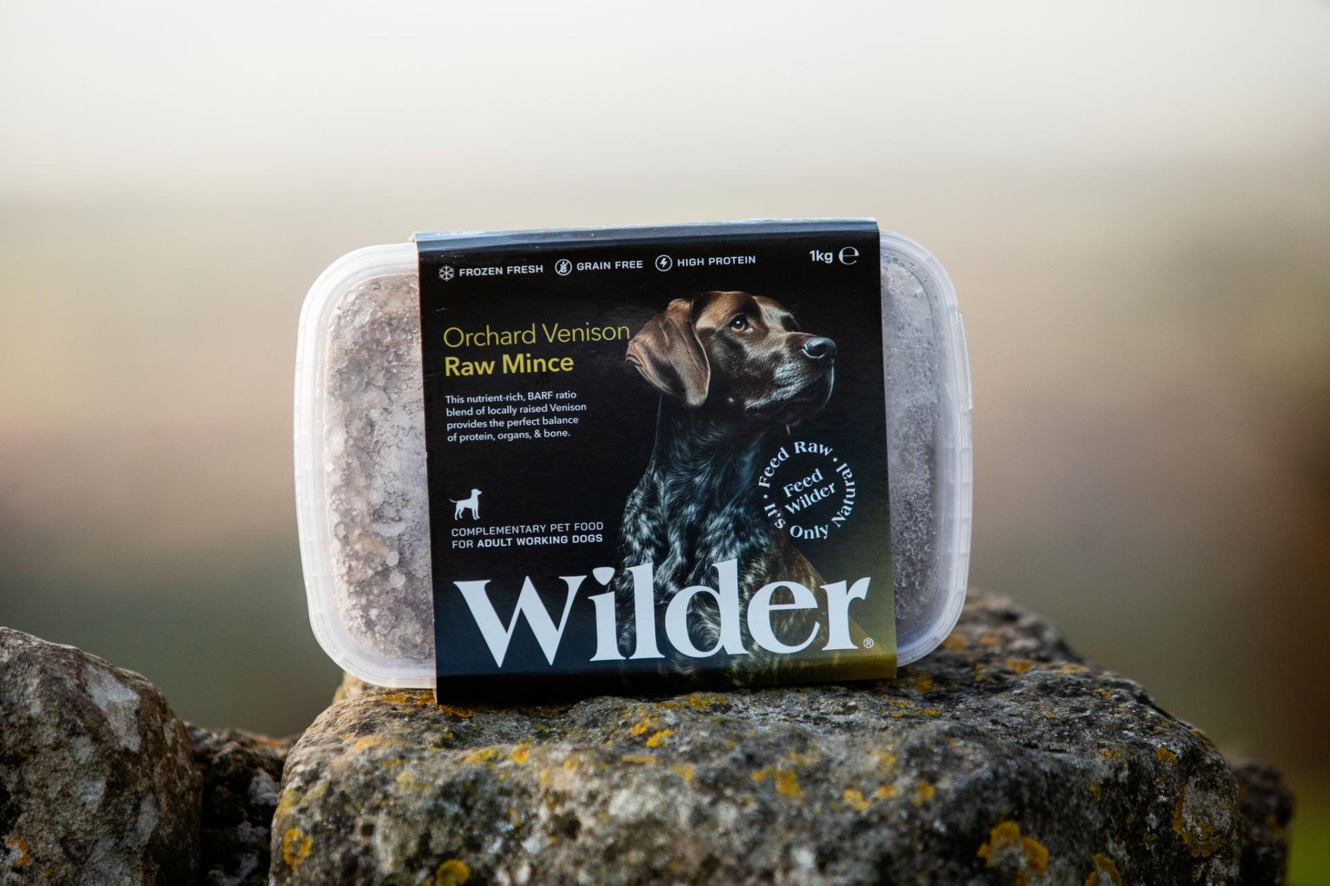 Wilder Raw Orchard Venison 1kg