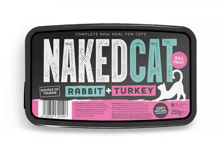Naked Cat Rabbit & Turkey 250g