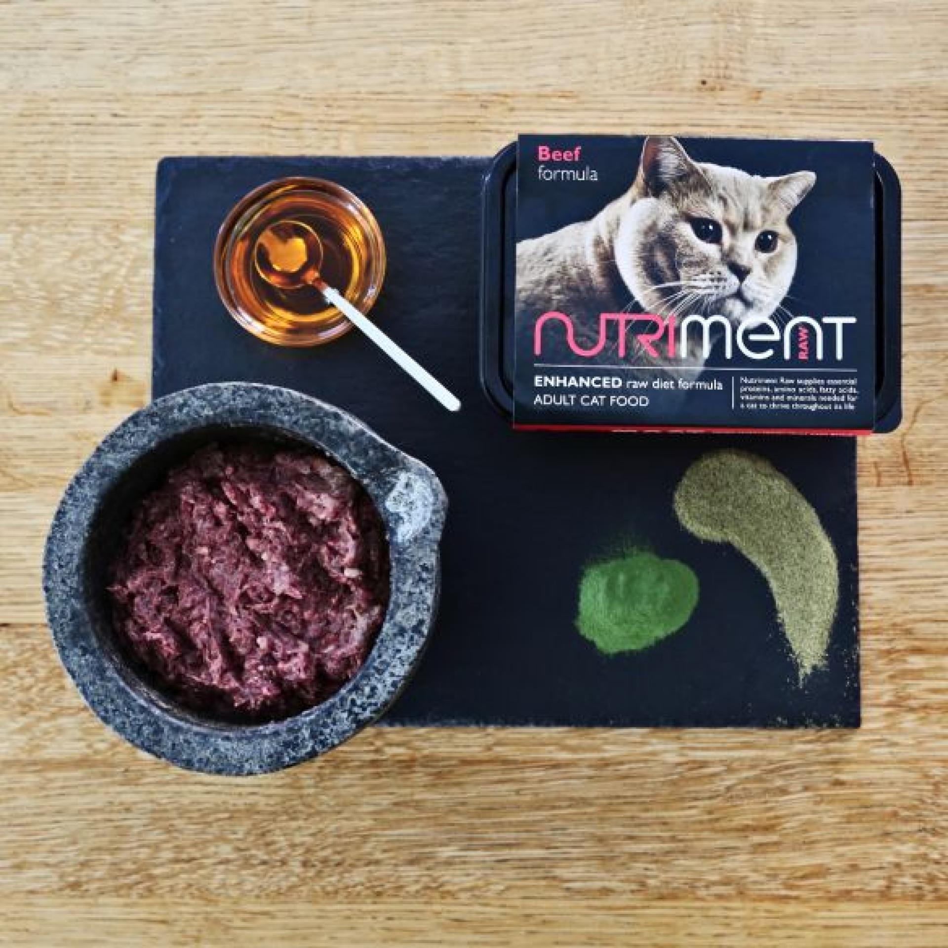 Nutriment Beef Formula for Cats 500g
