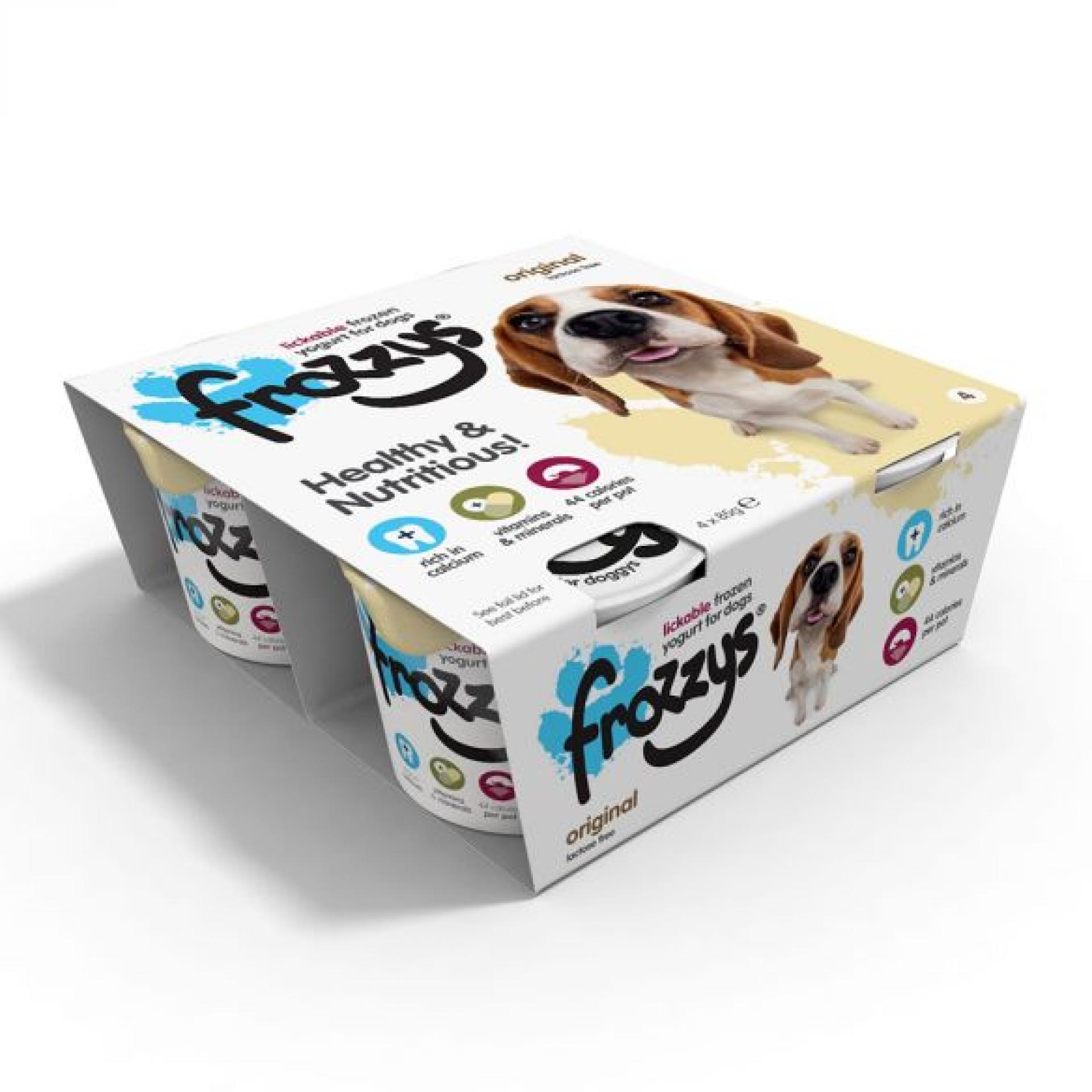 Frozzy's Frozen Yoghurt - Original Flavour 4 Pack