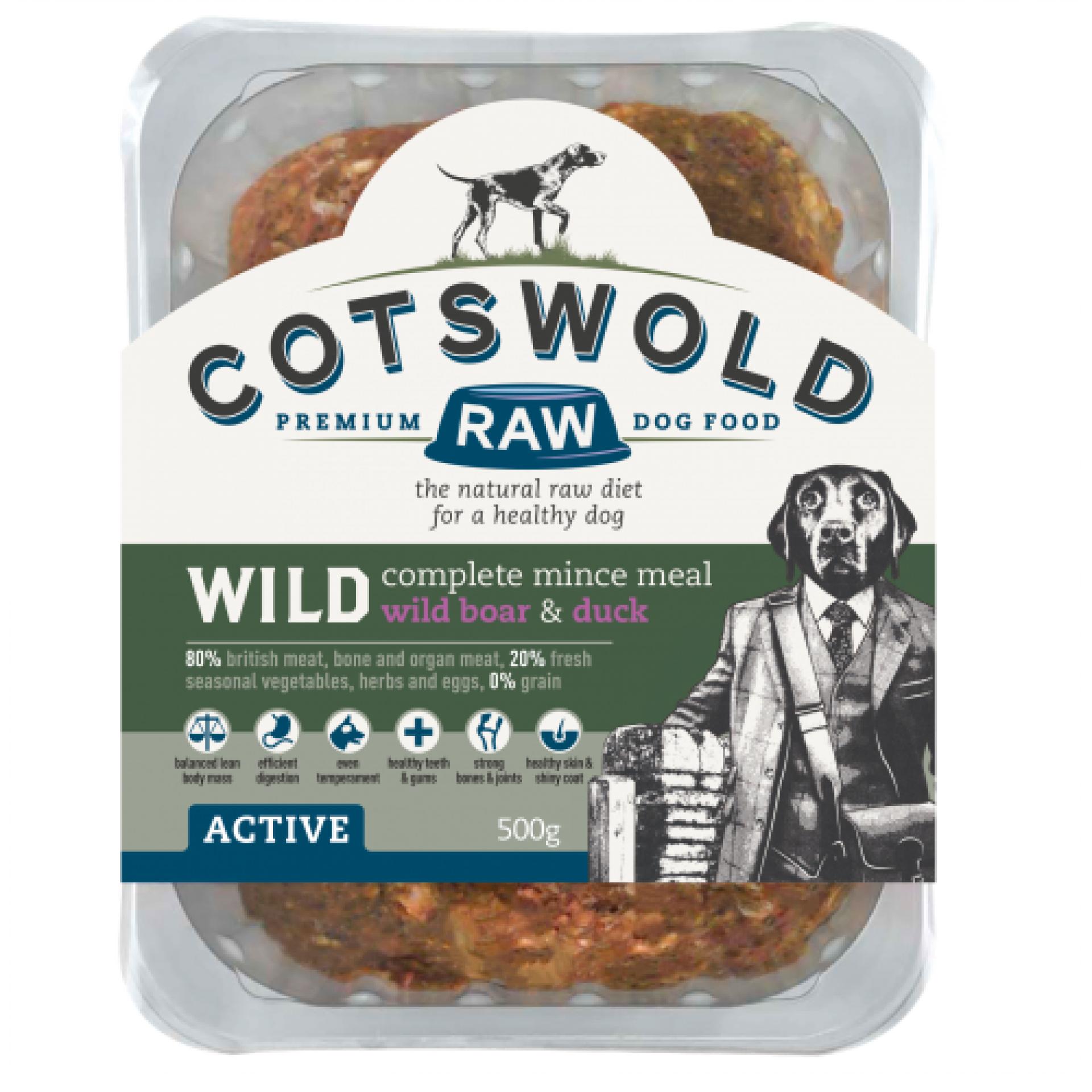 Cotswold Raw Wild Range - Wild Boar & Duck 1kg