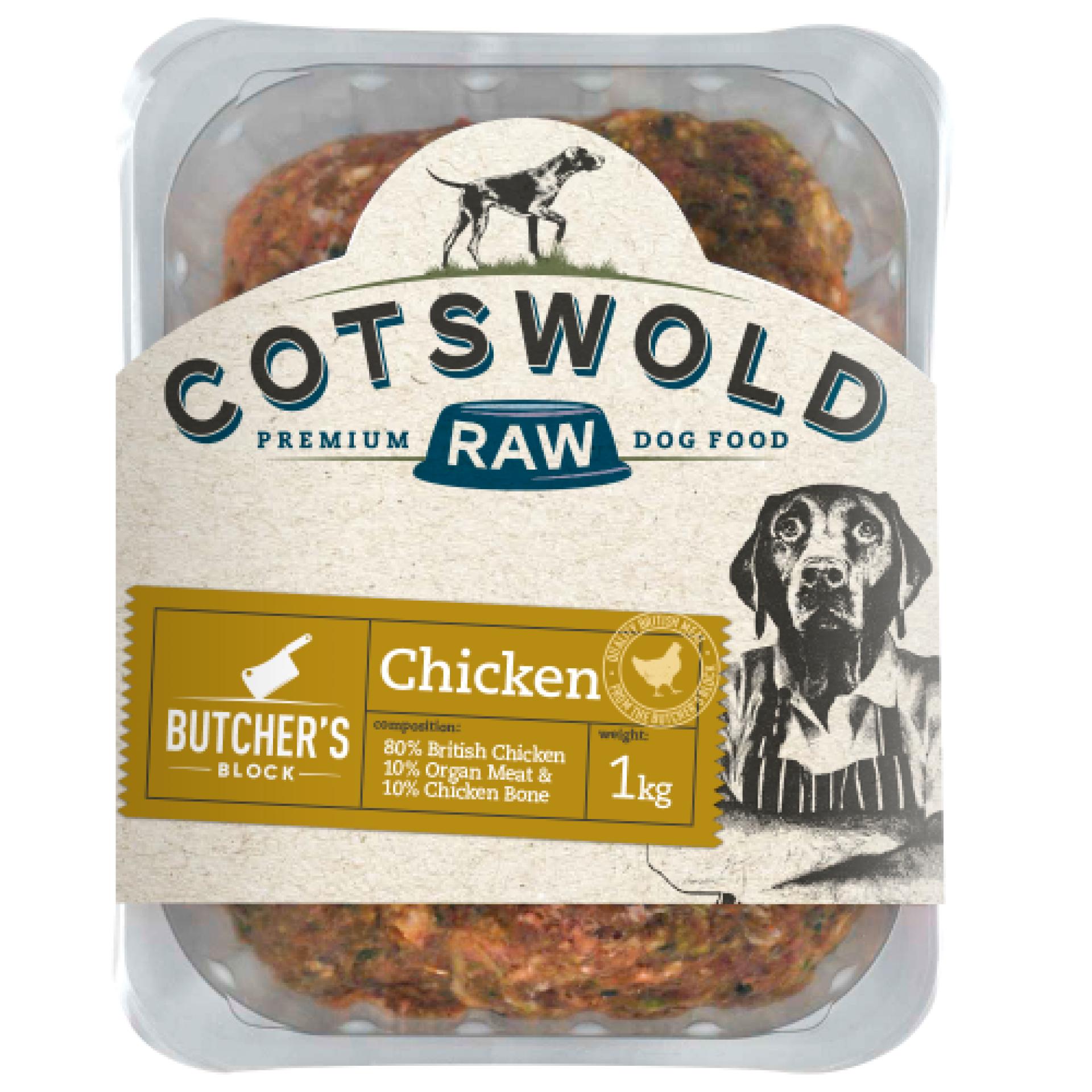 Cotswold Raw Butchers Block - Chicken 1kg