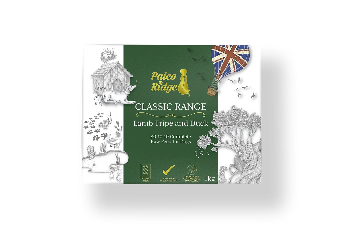Paleo Ridge Classic Lamb Tripe & Duck 1kg