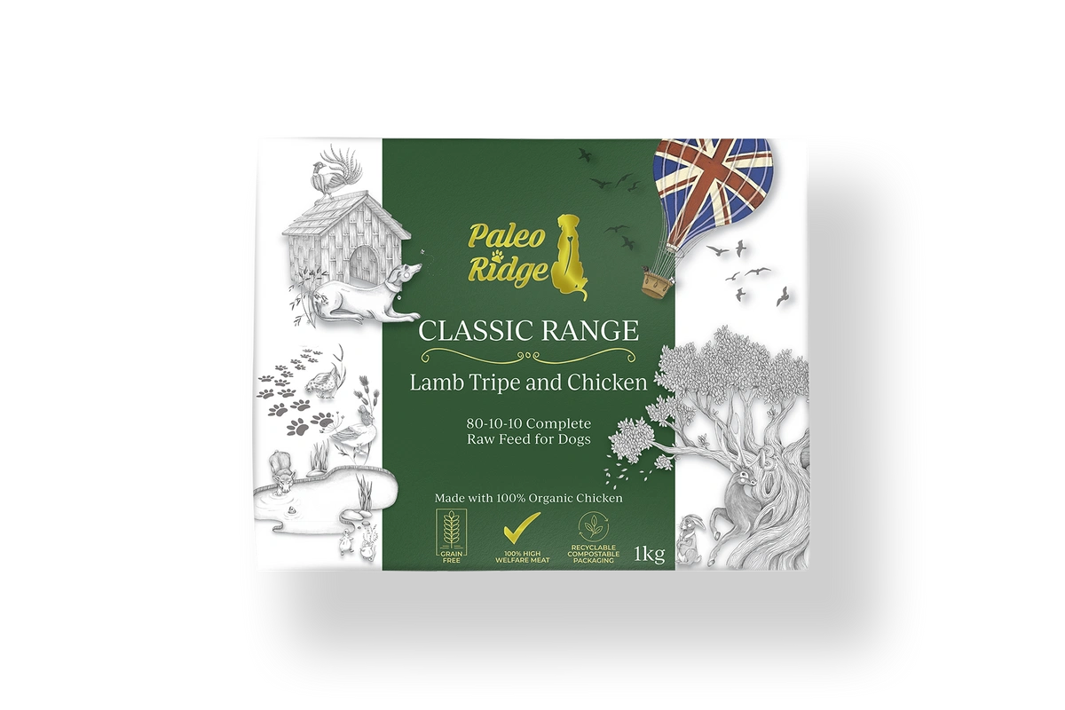 Paleo Ridge Classic Lamb Tripe & Chicken 1kg