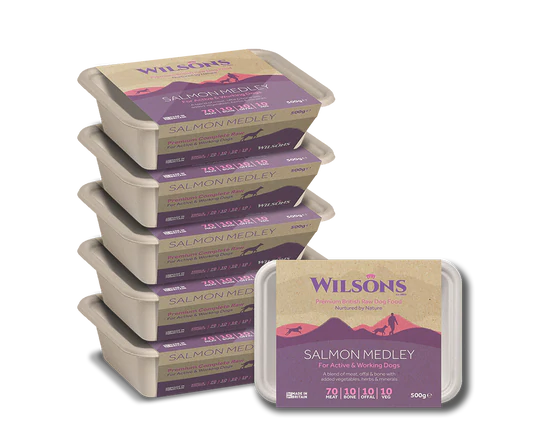 Wilsons Raw Premium - Salmon Medley 500g