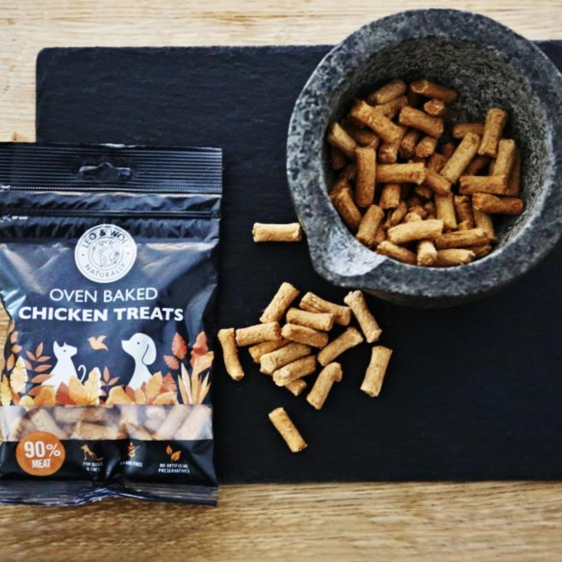 Leo & Wolf Oven Baked Chicken Treats 100g