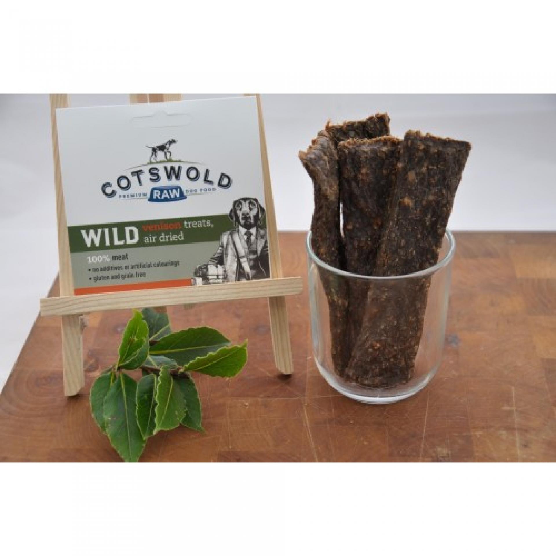 Cotswold Raw Wild Venison Treats 100g