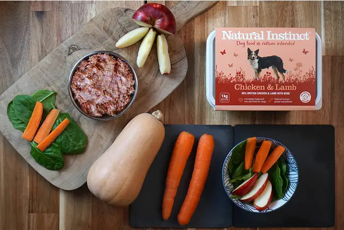Natural Instinct - Raw Chicken & Lamb 1kg