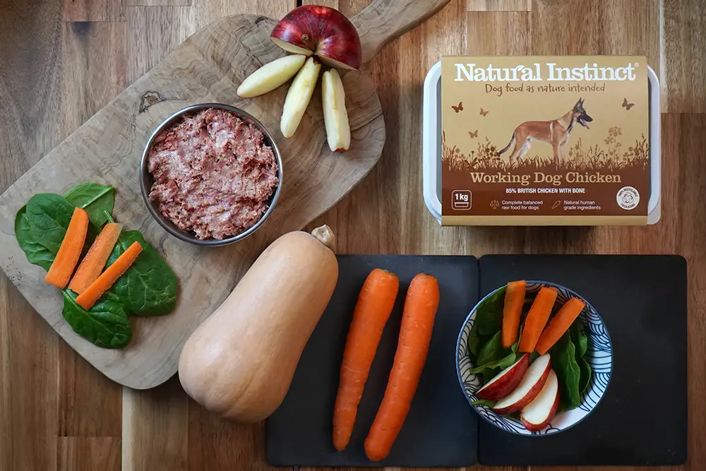 Natural Instinct - Raw Chicken 2x500g - Working Dog Food
