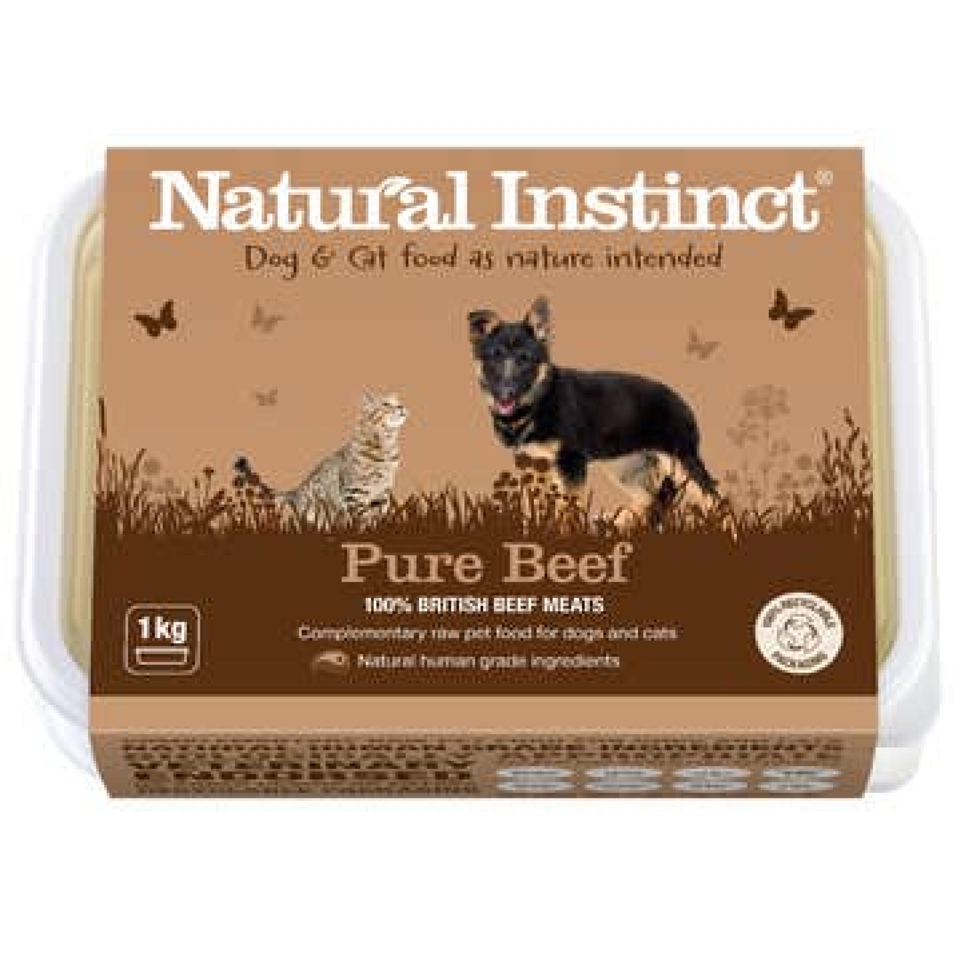 Natural Instinct - Pure Raw Beef 2x500g