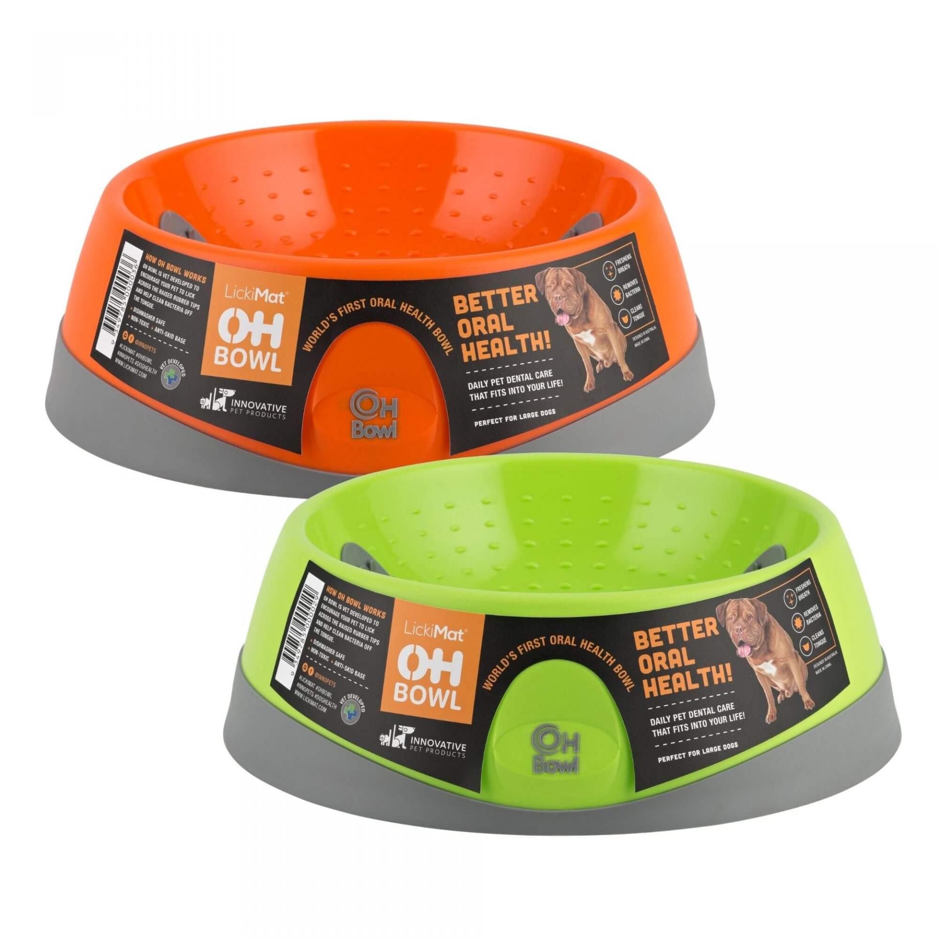 LickiMat OH Bowl - Green / Medium 