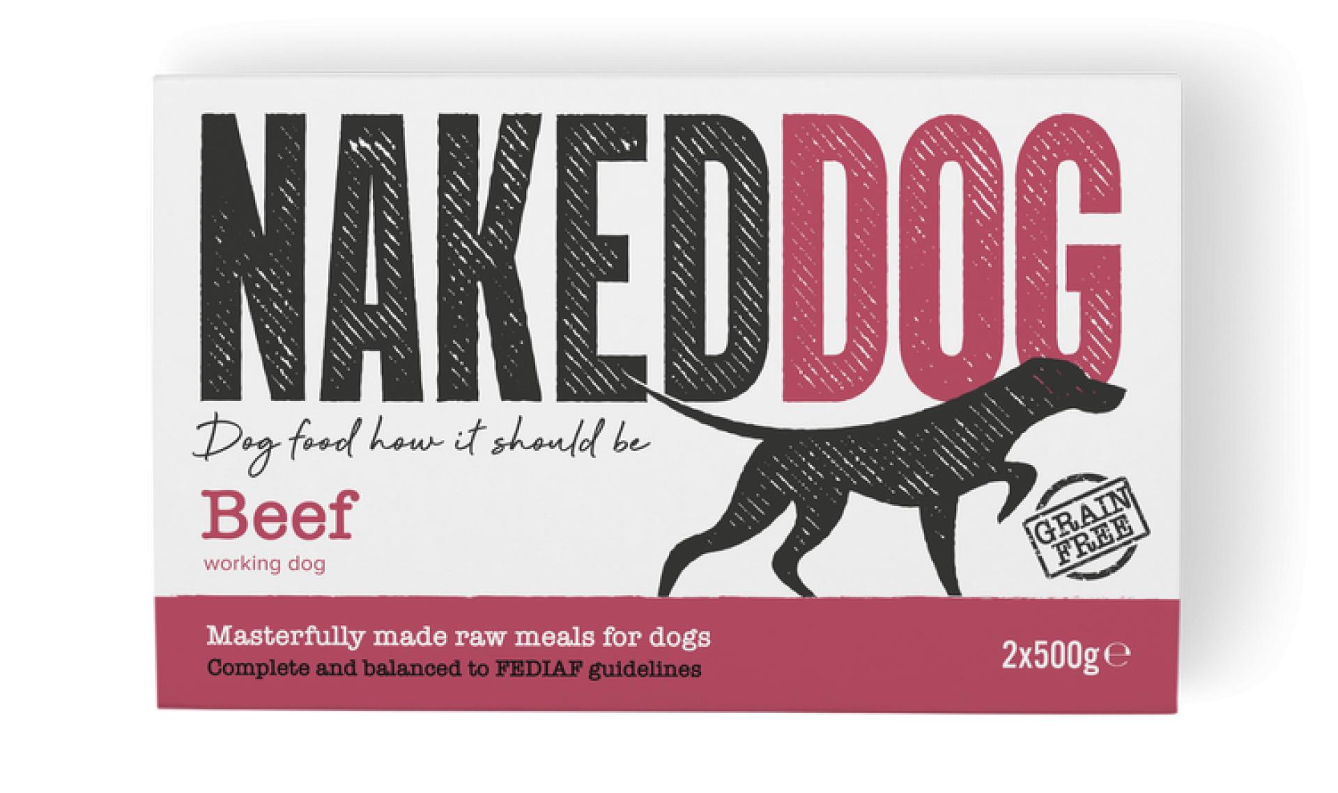 Naked Dog Original Beef 2x500g