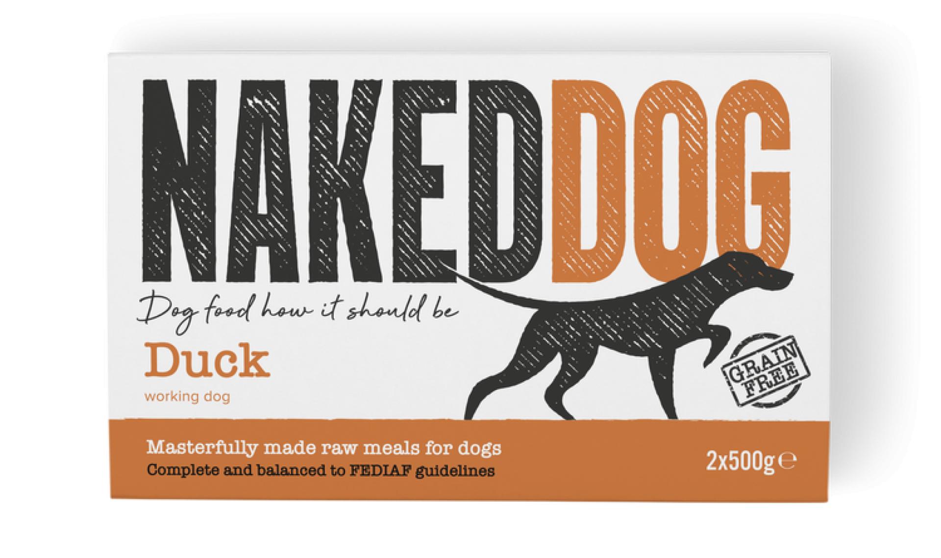Naked Dog Original Duck 2x500g