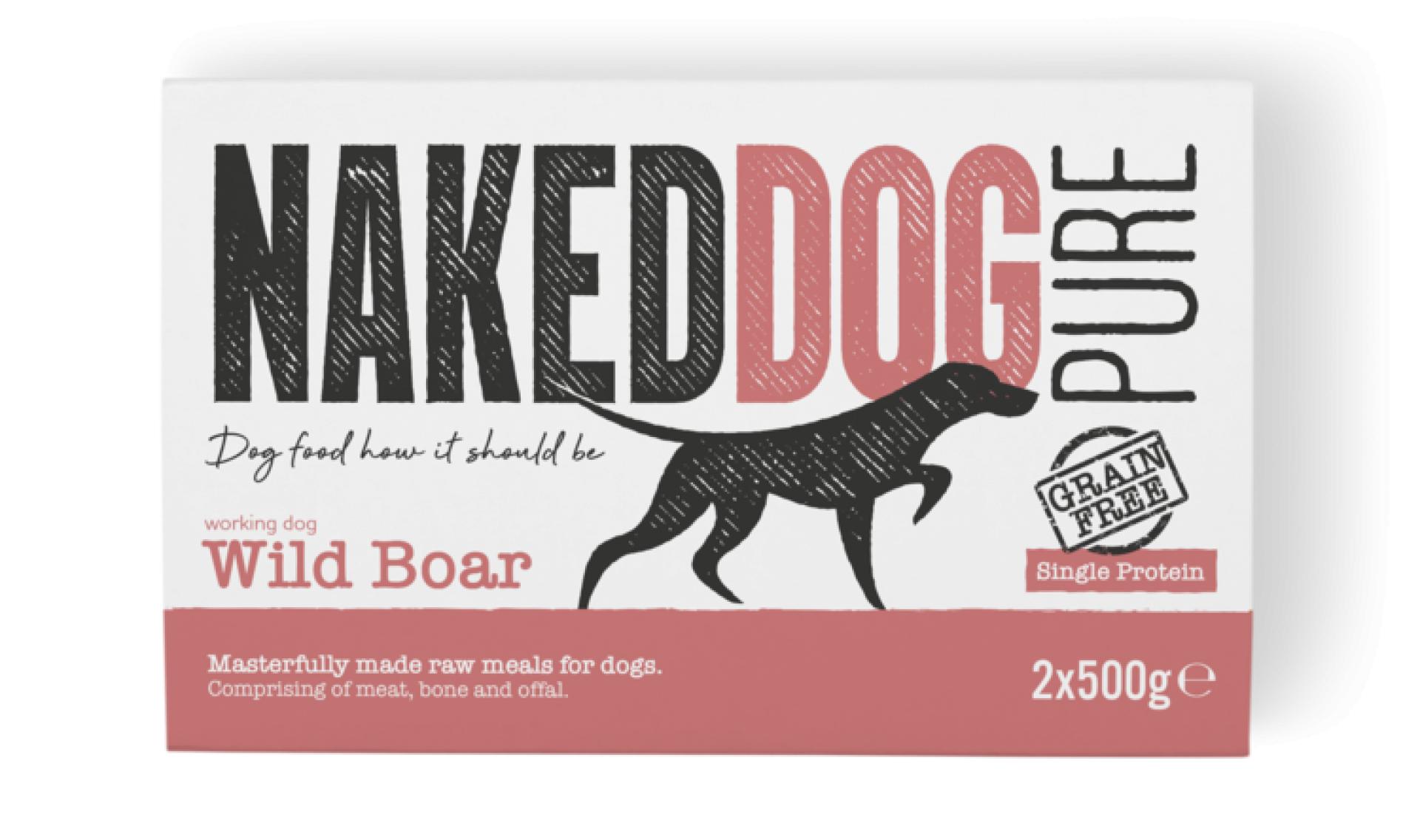 Naked Dog Pure Wild Boar 2x500g