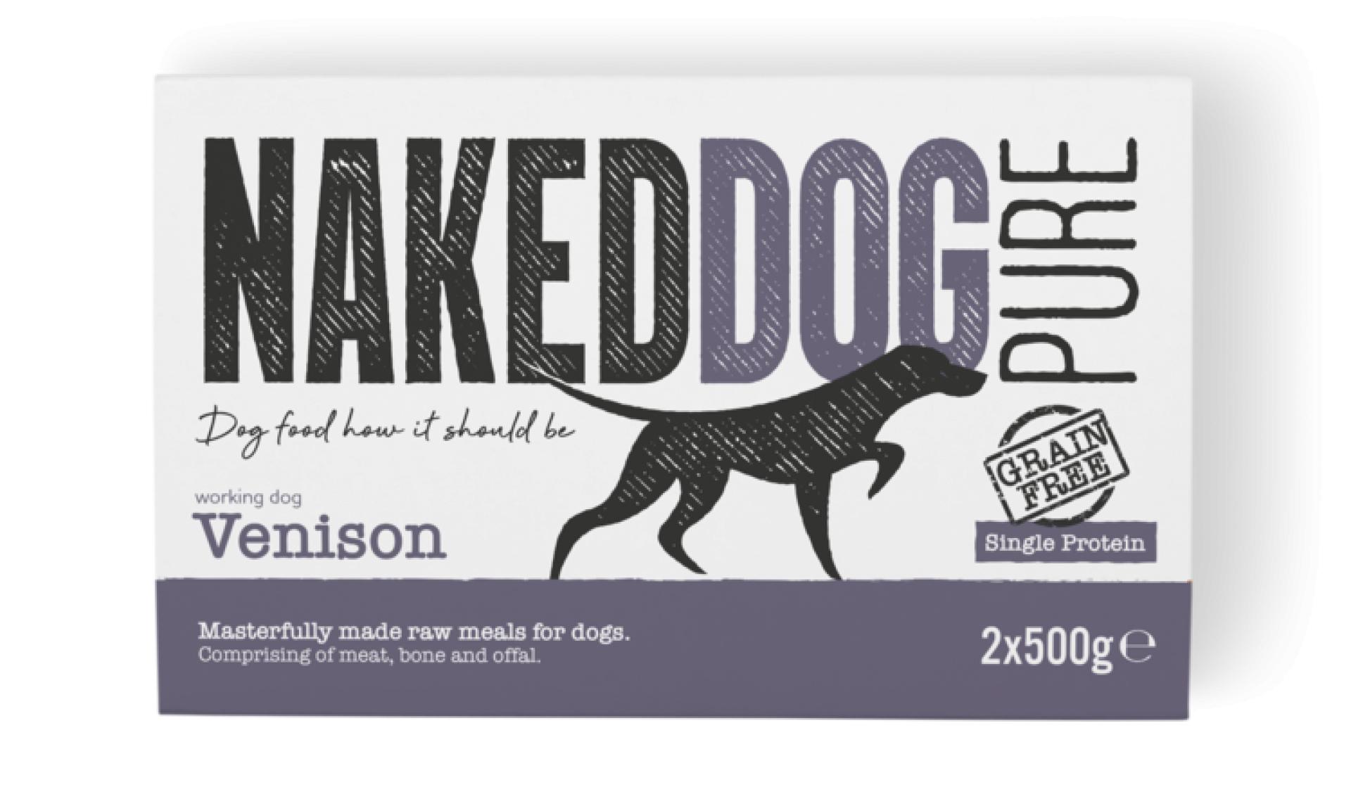 Naked Dog Pure Venison 2x500g
