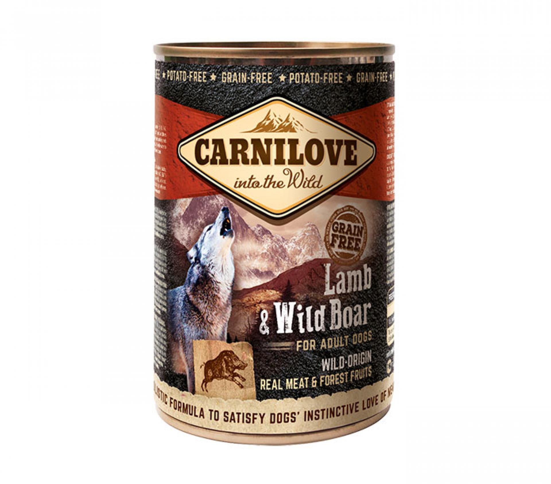 Carnilove Lamb & Wild Boar 400g 