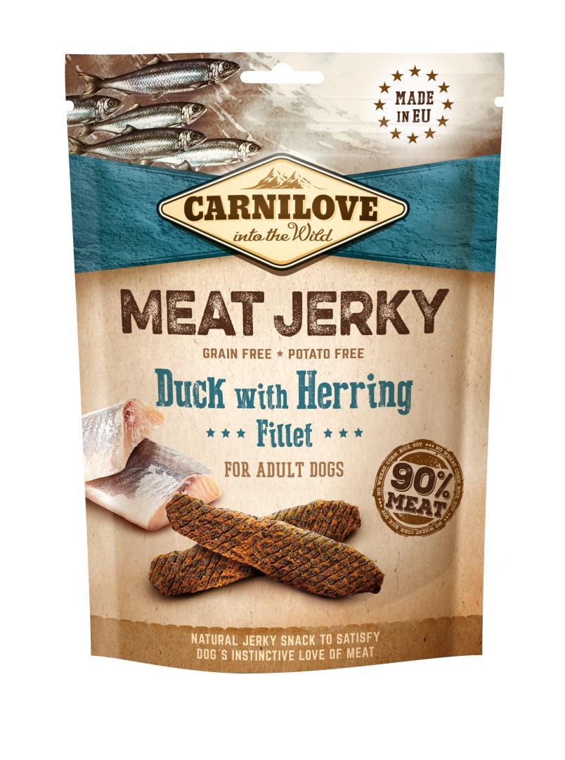 Carnilove Jerky - Duck & Herring Fillet 100g 