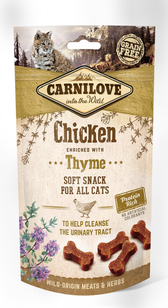 Carnilove Cat - Chicken & Thyme Treats 50g