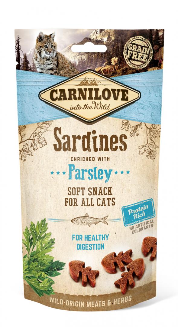 Carnilove Cat - Sardine with Parsley Snacks 175g