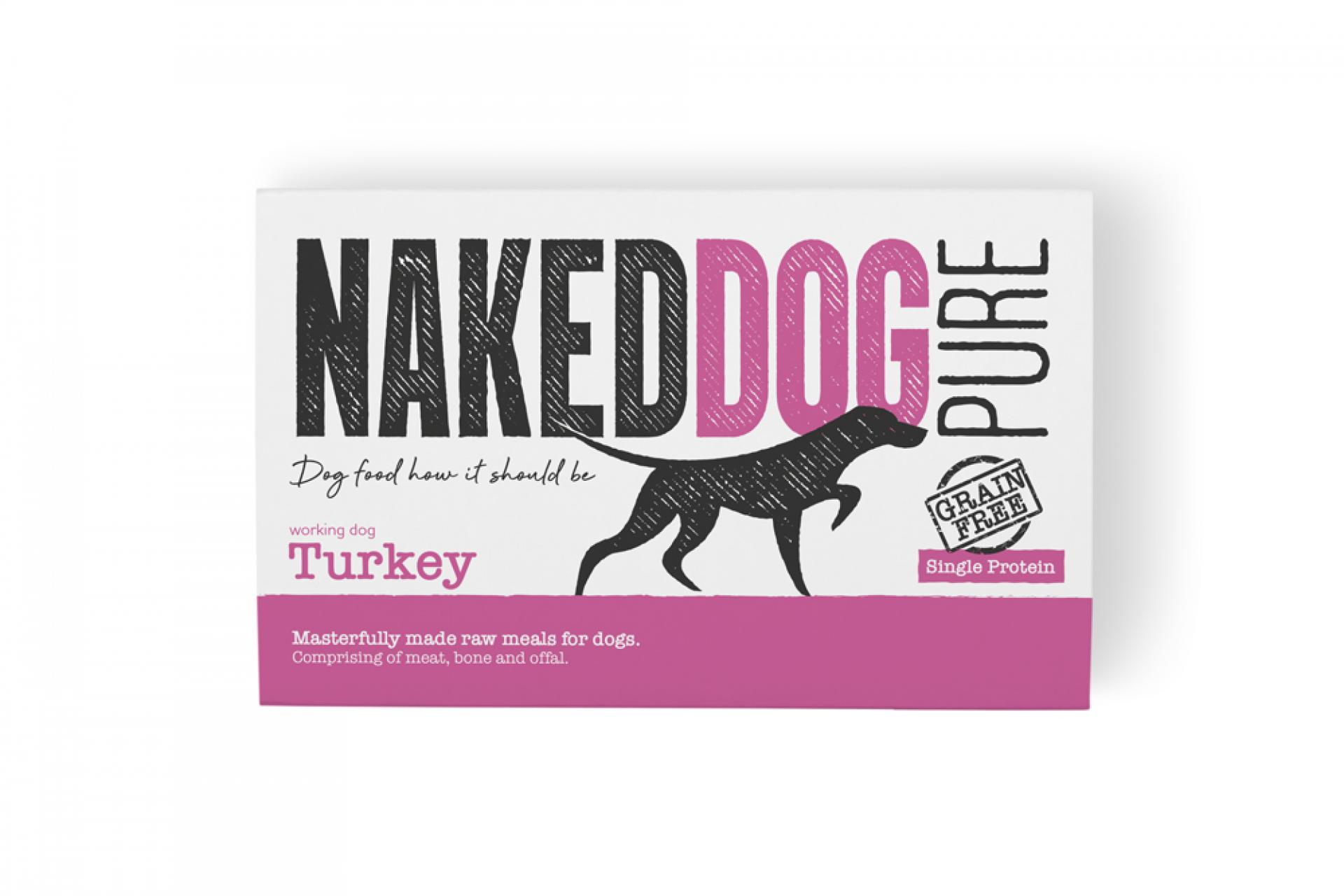 Naked Dog Pure Turkey 2x500g 