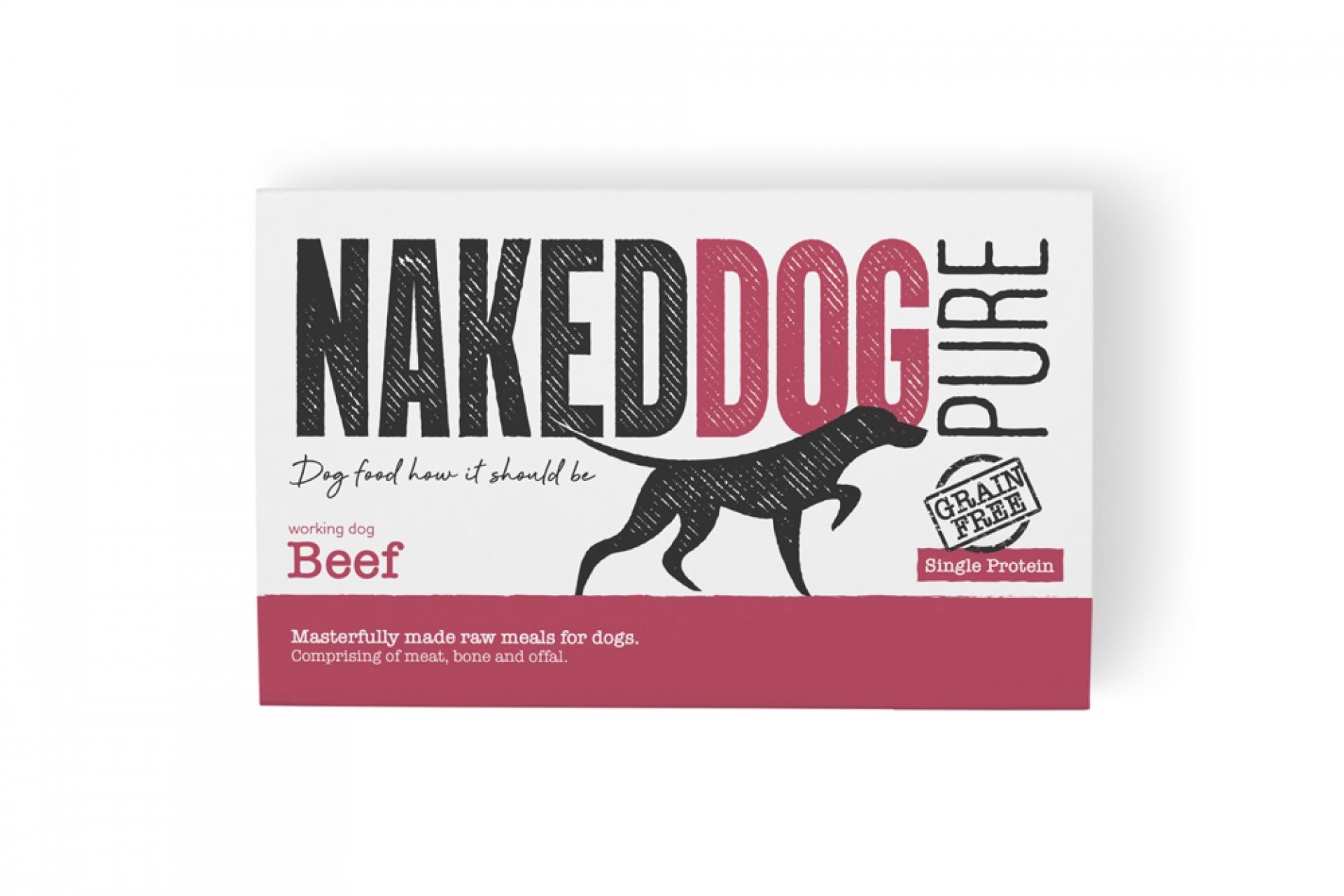 Naked Dog Pure Beef 2x500g