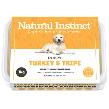 Natural Instinct Puppy - Turkey & Tripe 1kg 