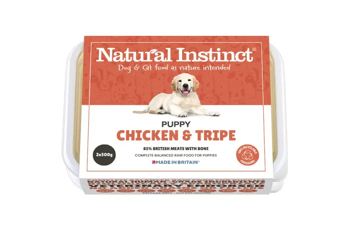 Natural Instinct Puppy - Chicken & Tripe 2x500g