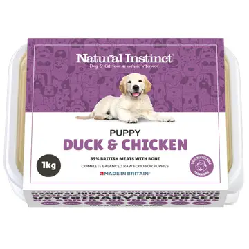 Natural Instinct Puppy - Duck & Chicken 1kg 
