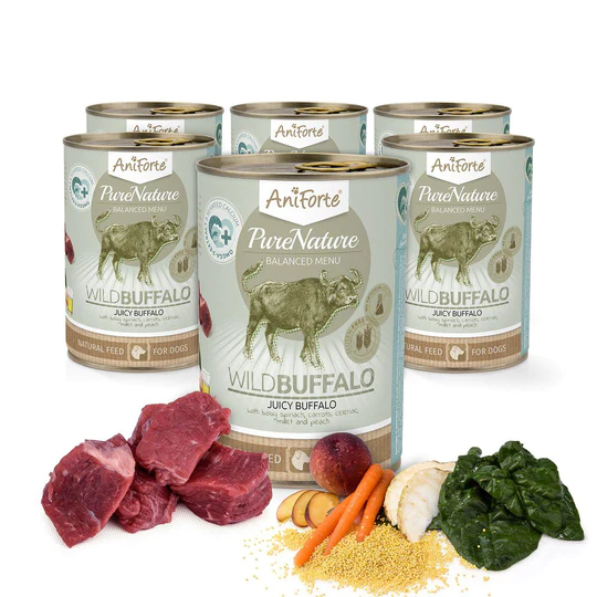 Aniforte Pure Nature Wild Buffalo 400g tin