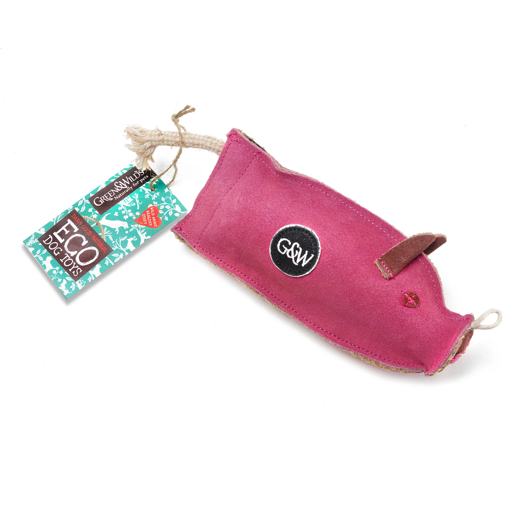 Green & Wilds Peggy the Pig Toy
