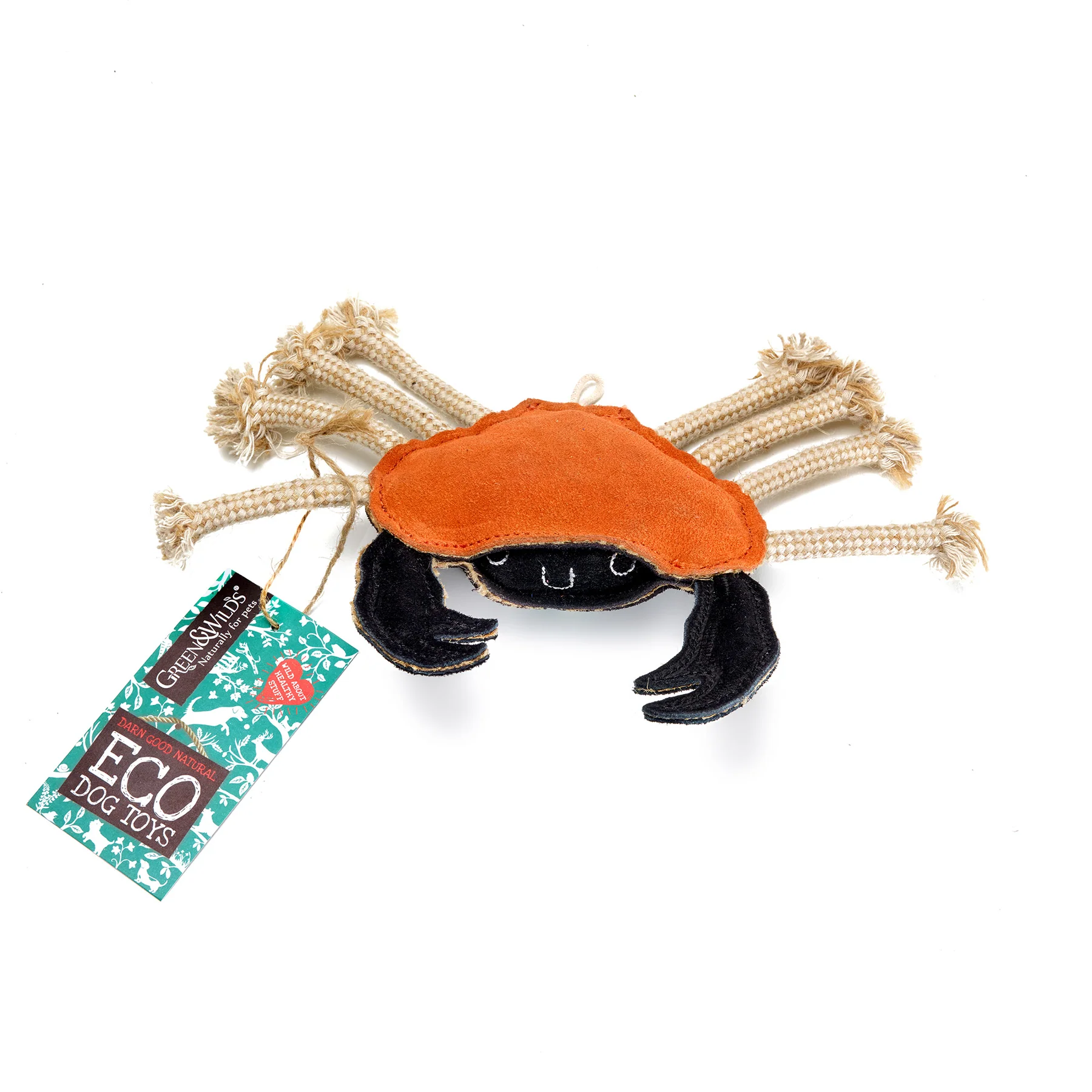 Green & Wilds Carols the Crab Toy 