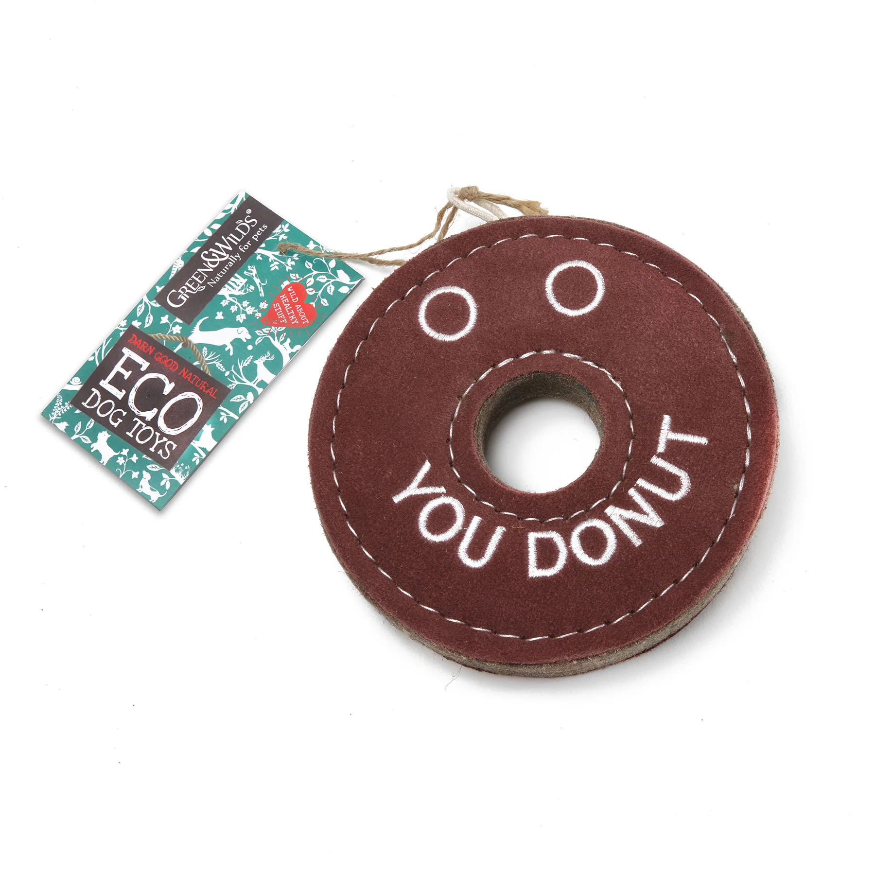 Green & Wilds Derrick the Donut Toy 