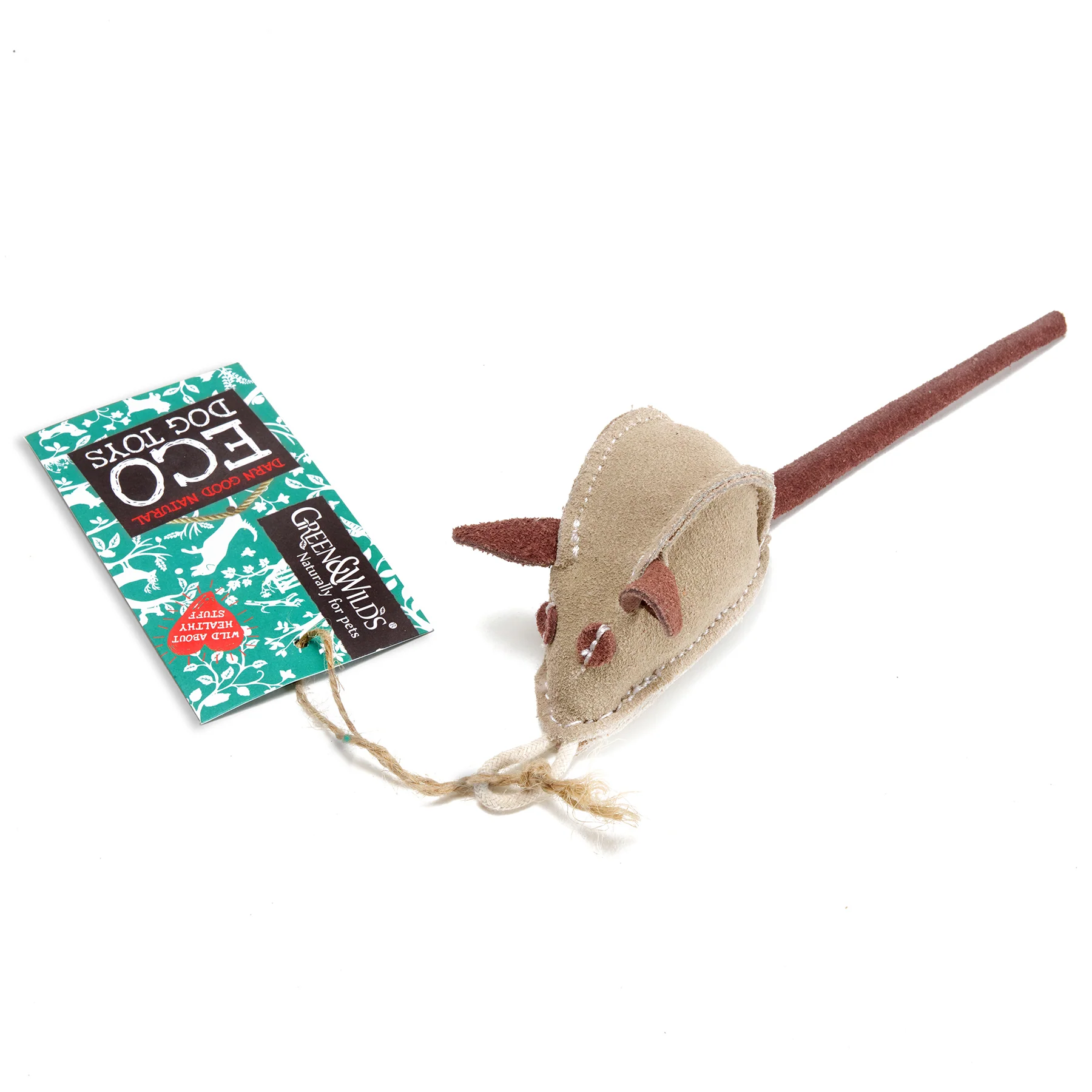 Green & Wilds Mike the Mouse Toy 